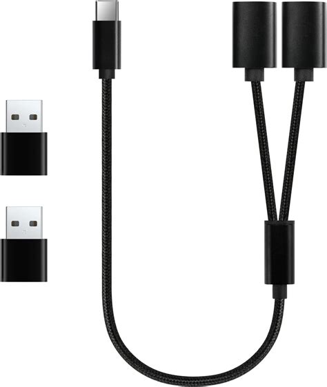 Lot De Adaptateurs Usb C Femelle Vers Usb Femelle Type C C Ble