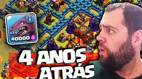 COMO ERAM AS GUERRAS A 4 ANOS ATRAS CLASH OF CLANS YouTube