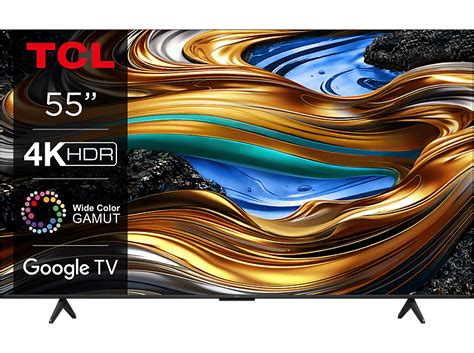 TCL 55P755 (55 Zoll 4K HDR-Fernseher mit Google TV und Game Master ...