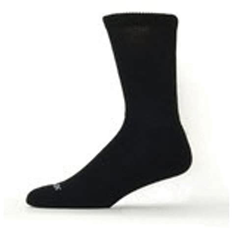 Diabetic Bamboo Crew Sock Black 1 Pkg Sandbox Thrifty White Health Essentials Thrifty