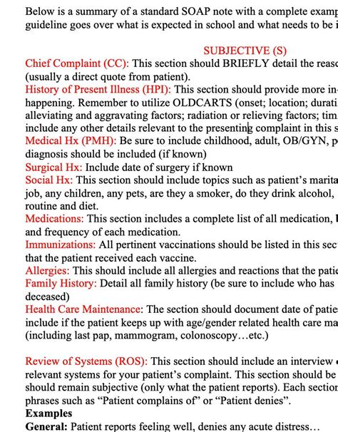 Soap Note Guide And Real Example For Nurse Practitioners Physician