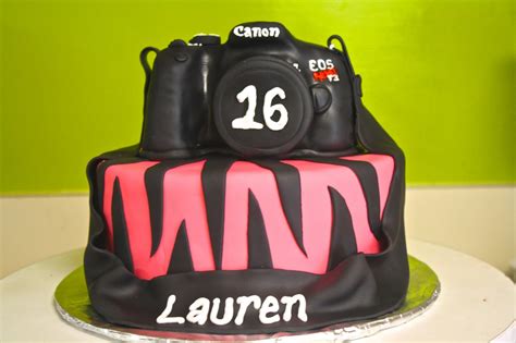 SAB Cakes Canon Camera Cakes