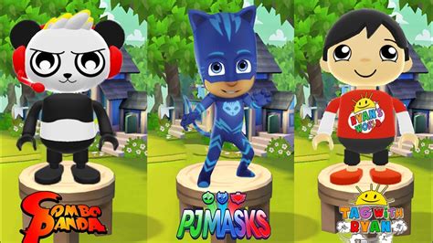 Tag With Ryan Vs Pj Masks Kaji Ryan Vs Catboy Vs Combo Panda Ryan S