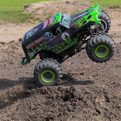 Lmt 4x4 Solid Axle Monster Truck Rtr Grave Diggergreen Losi