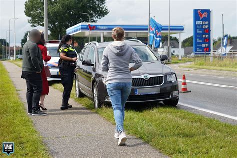 Kop Staart Botsing Op N280 Bij Baexem