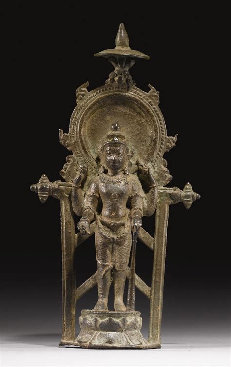 Vishnucopper Alloyeastern India Pala Period Lot Hindu Statues Indian Sculpture Ancient