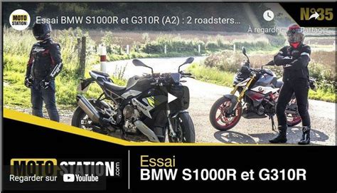 BMW G 310 R et S 1000 R 2021 lessai vidéo du Repaire des Motards