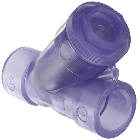 Hayward Ys S Series Ys Y Strainer Socket End Clear Pvc With Fpm