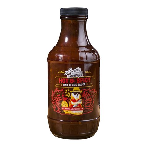 Lucille S Hot And Spicy Bbq Sauce Lucille S Smokehouse Bar B Que Store