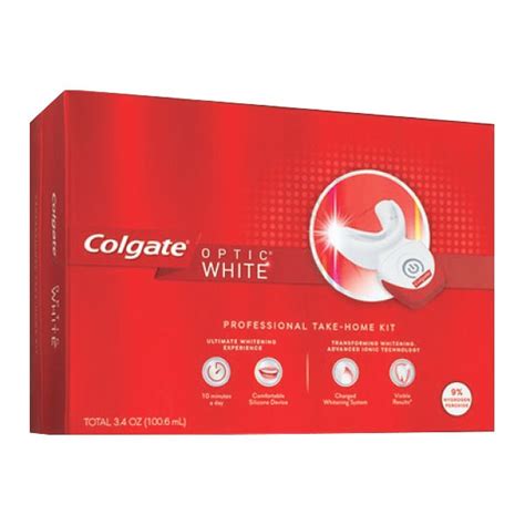 Colgate Optic White Professional Teeth Whitening Kit with Whitening ...