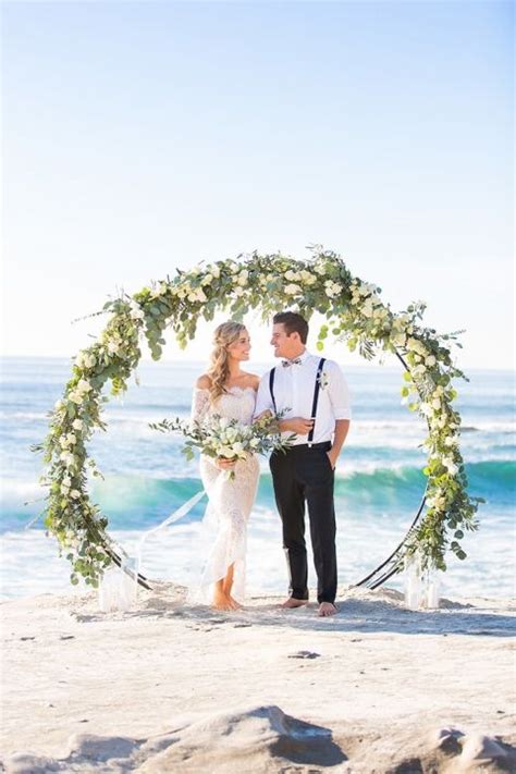 Barefoot Beach Bride for a Coastal Elopement - Hey Wedding Lady