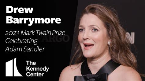 Drew Barrymore 2023 Mark Twain Prize Red Carpet Adam Sandler Youtube