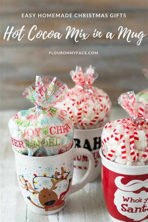 Homemade Christmas Peppermint Hot Cocoa Mix