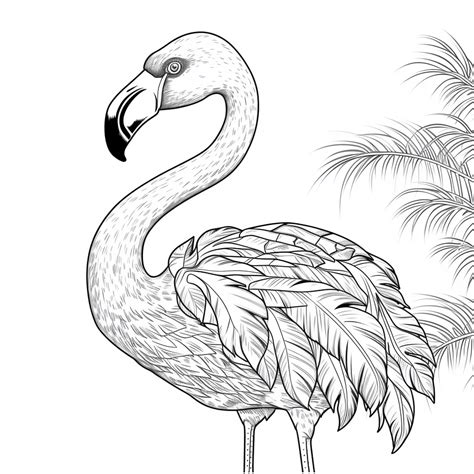 Flamingo Verliert Eine Sonnenbrille Happycoloring Net