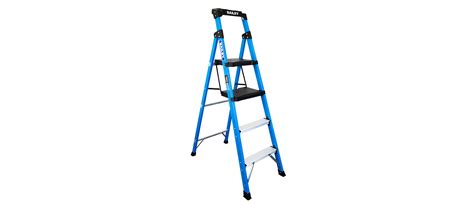 Bailey Ladders - Industrial Twin Platform 4 Step Fibreglass Ladder - Gemcell