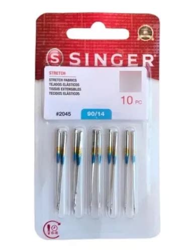 Agujas Singer Para M Quina De Coser Color Plateado Cuotas