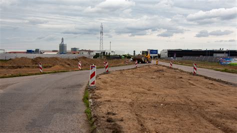 Ruszyła budowa dróg w przemysłowej części Suwałk Podlaski Urząd