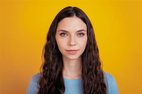 Premium Photo Photo Of Young Attractive Girl Happy Positive Smile