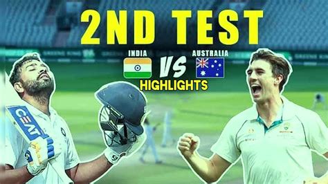 India Vs Australia Test Match Highlights Youtube