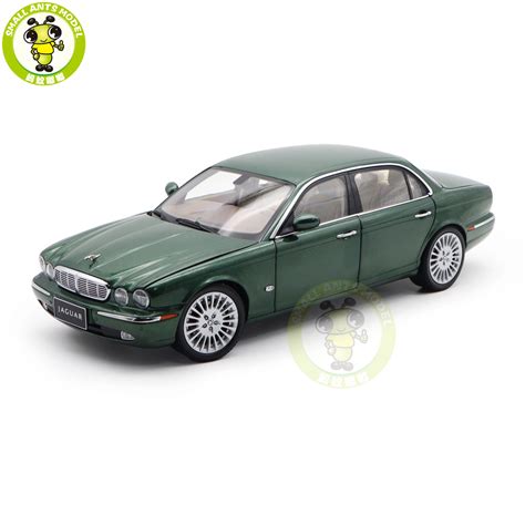 1/18 Almost Real 810502 Land Rover Jaguar XJ X350 XJ6 Green Diecast ...