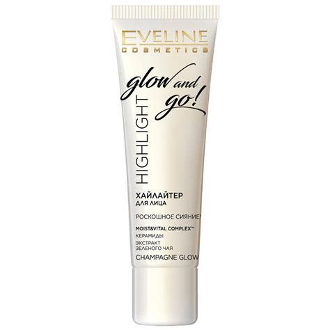 Хайлайтер для лица Eveline Cosmetics Glow and Go, тон: сhampagne glow ...