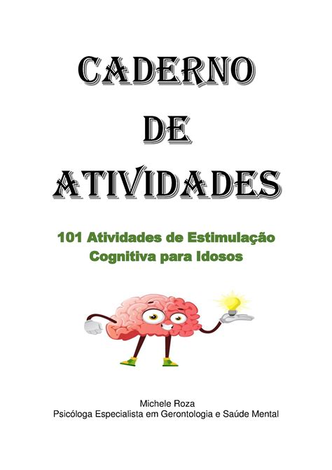 Atividades Cognitivas Para Idosos Para Imprimir Em Pdf Educa O