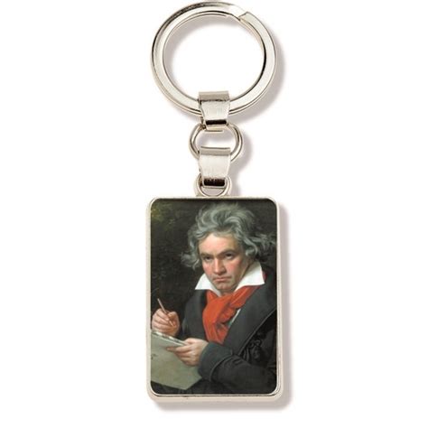 Keyring Beethoven Portrait Vienna World PpIANISSIMO