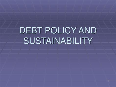 How Can We Keep Debts Sustainable Ppt Download