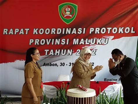 Biro Adpim Setda Maluku Gelar Rakor Keprotokolan Se Maluku