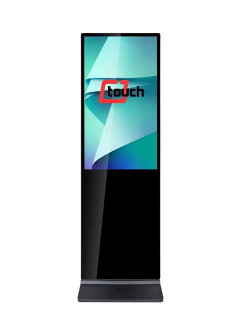 Inch Indoor Floor Standing Advertising Player Kiosk For Shopping