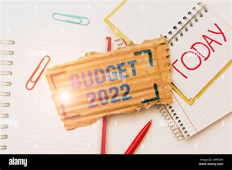 Conceptual Display Budget 2022 Business Overview Estimate Of Income