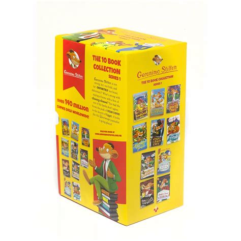 Geronimo Stilton 10 Book Collection Series 1 Box Set The Book Bundle