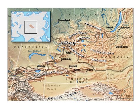 Siberian Desert Map