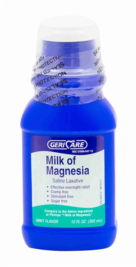 Geri-Care® Magnesium Hydroxide Laxative - Jeritek LLC