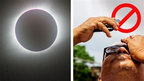 No Agarres Ni Tomes Fotos Del Eclipse Con Tu Celular Alertan Los