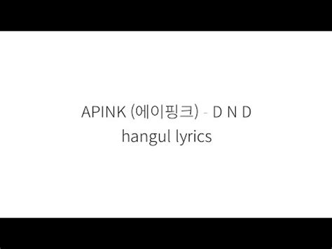 Apink D N D Youtube