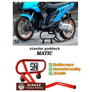 Standard Paddock Pedok Padock Motor Matic Metik Universal Beat Vario