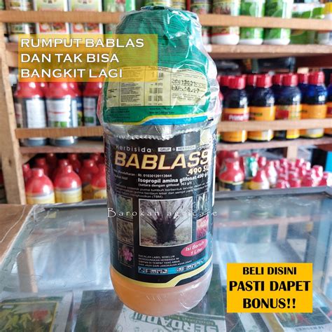 Jual Herbisida Bablas Sl Liter Glifosat Pembasmi Rumput Sampai