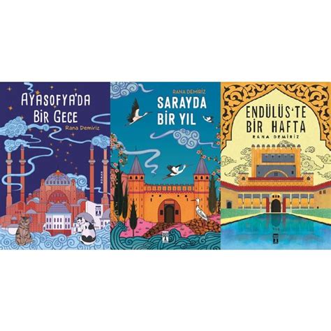 Rana Demiriz Kitap Set Ayasofya Da Bir Gece Sarayda Bir Kitab