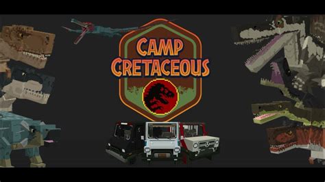 Jurassic World Camp Cretaceous Updates Of Builds And Mantah Corp For Mcpe Youtube