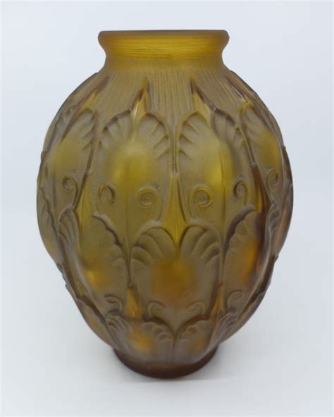 Val Saint Lambert Art Deco vase Luxval Girofla René Catawiki