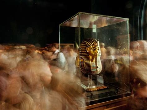 King Tutankhamens Funerary Mask Egypt Museum Ancient Egyptian