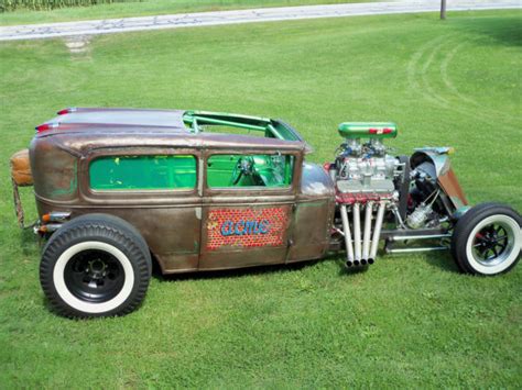 Model A Hot Rod Rat Rod Blown Bbc Over The Top Build Full Roll