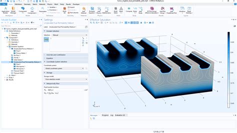 地下水流模块更新 Comsol® 62 发布亮点