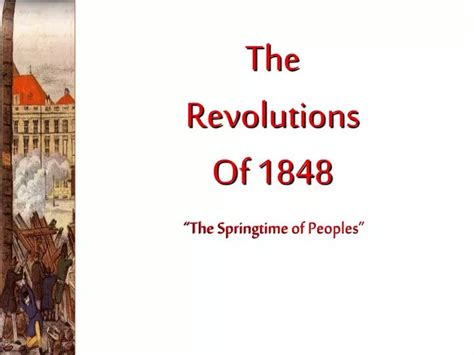 Ppt The Revolutions Of 1848 Powerpoint Presentation Free Download