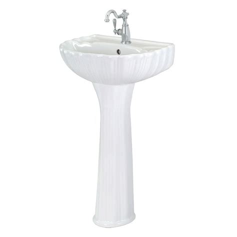 Pedestal Sinks - Bathroom Sinks - The Home Depot