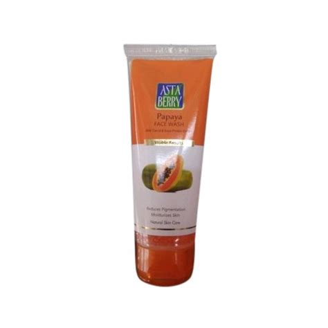 Orange Asta Berry Papaya Face Wash For Skin Care Packaging Size