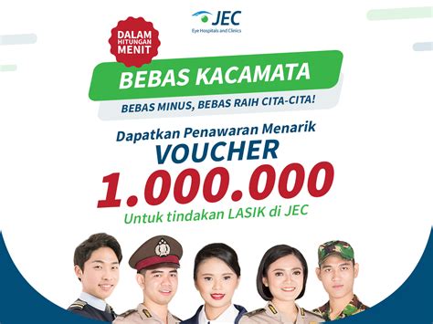 BEBAS RAIH CITA CITA BERSAMA JEC LASIK Rumah Sakit Mata JEC