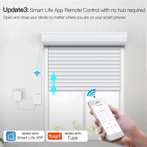 Wifi Smart Motorized Chain Roller Blinds Shade Shutter Drive Electric Curtain Motor Remote