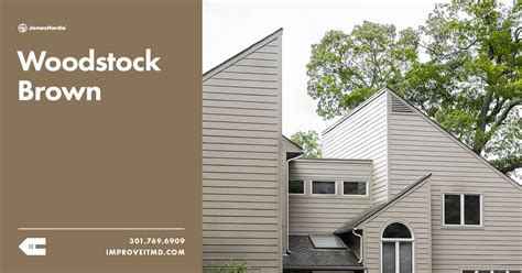 Woodstock Brown James Hardie Siding Colors